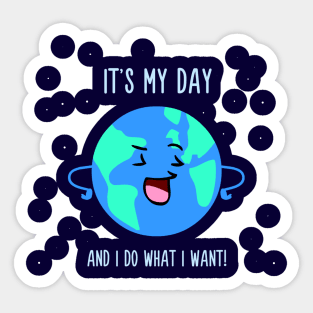 Earth Day Sticker